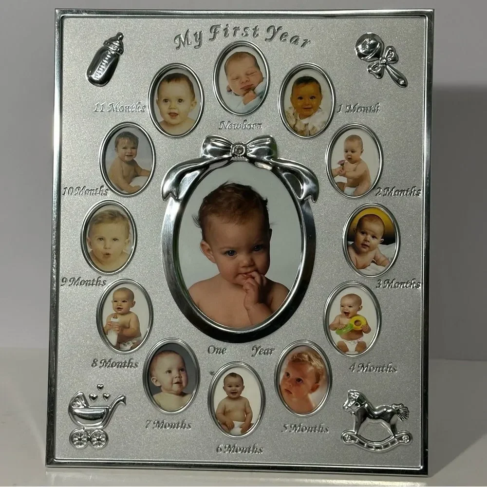 My First Year Baby Photo Frame